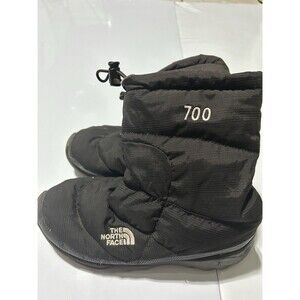 The North Face 700 Womens Winter Goose Down Snow Puffer Boots Size 7 Dark Brown